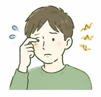 目の刺激・涙目
